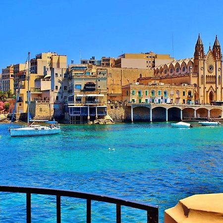 Marvellous Apartment With Valletta And Harbour Views Sliema Eksteriør billede