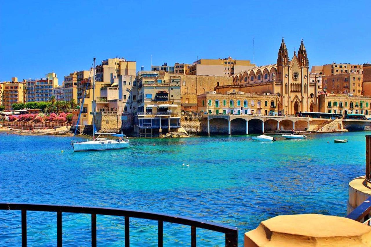 Marvellous Apartment With Valletta And Harbour Views Sliema Eksteriør billede