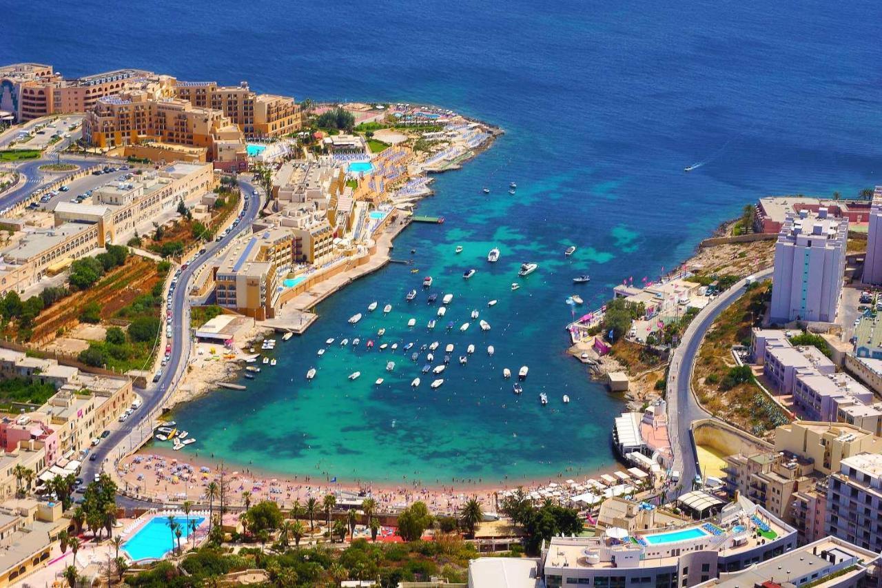 Marvellous Apartment With Valletta And Harbour Views Sliema Eksteriør billede